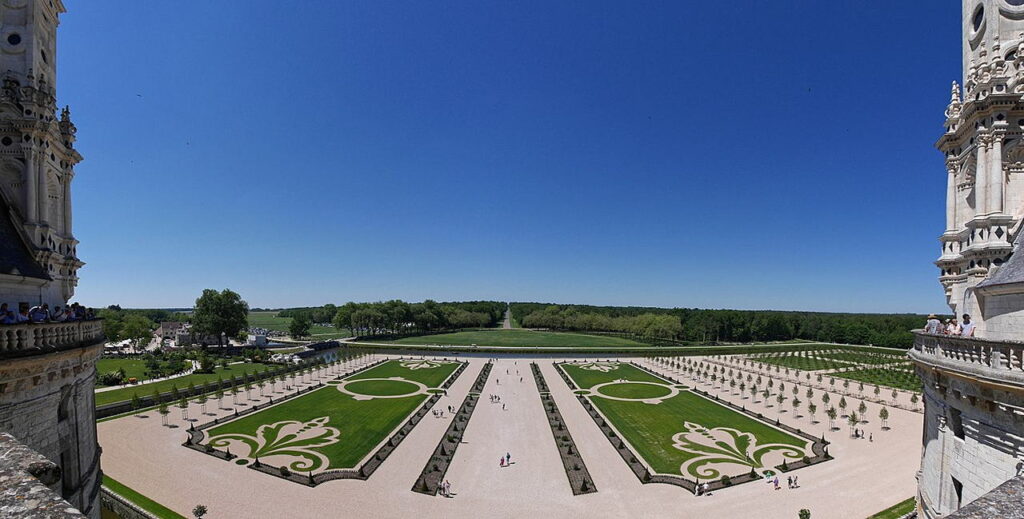 Les jardins du château de Chambord